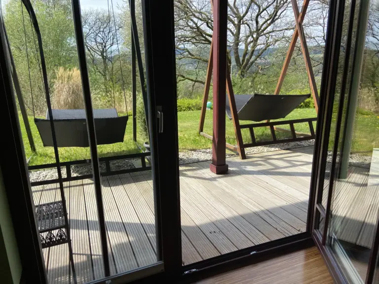 Hotel Birkenhof Grafwneisen - Blick aus einem Zimmer